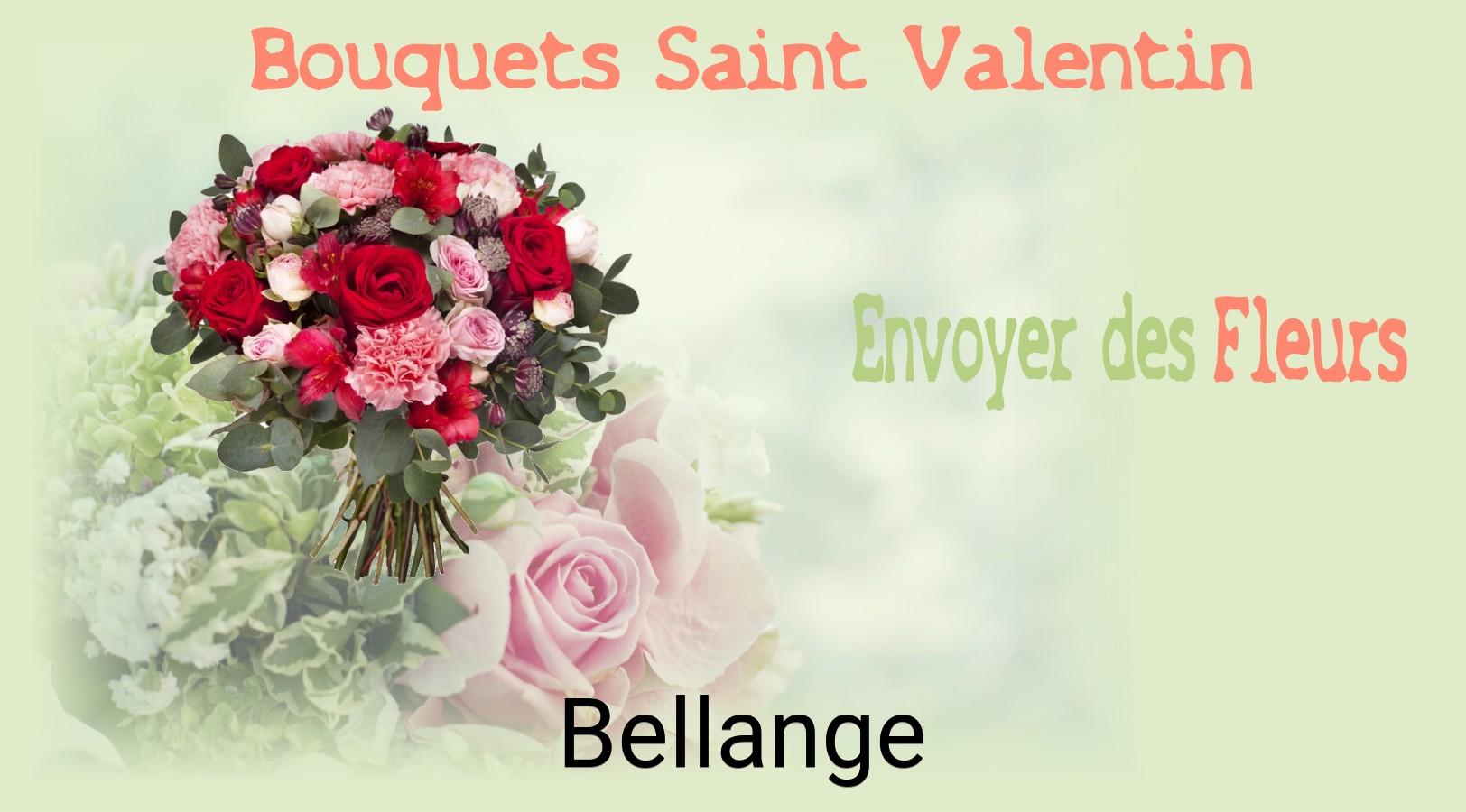 Roses de Saint-Valentin livrées à Bellange